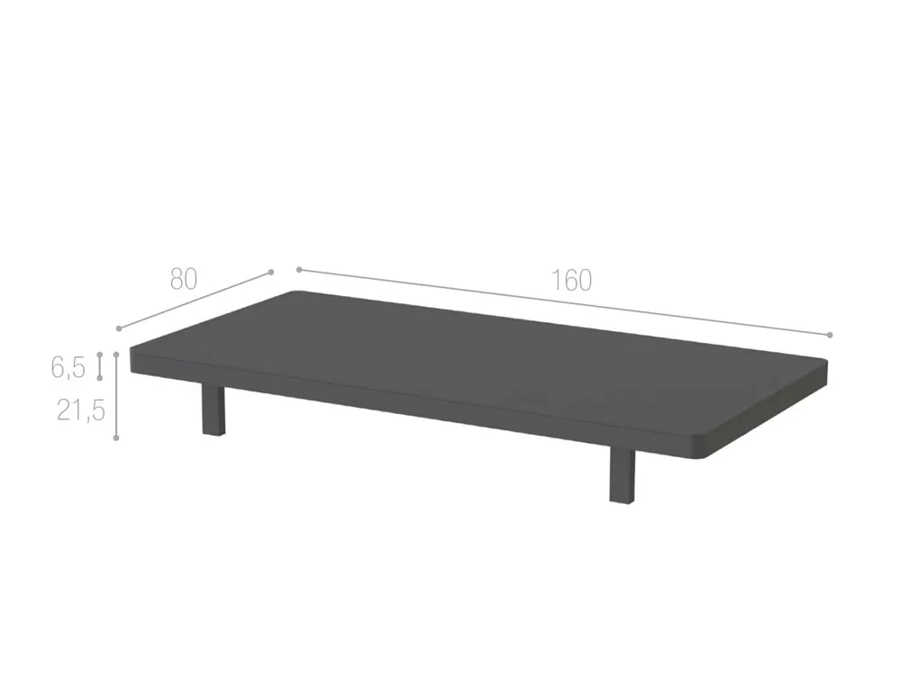 Royal Botania Alura Lounge Kaffeetisch 160 cm