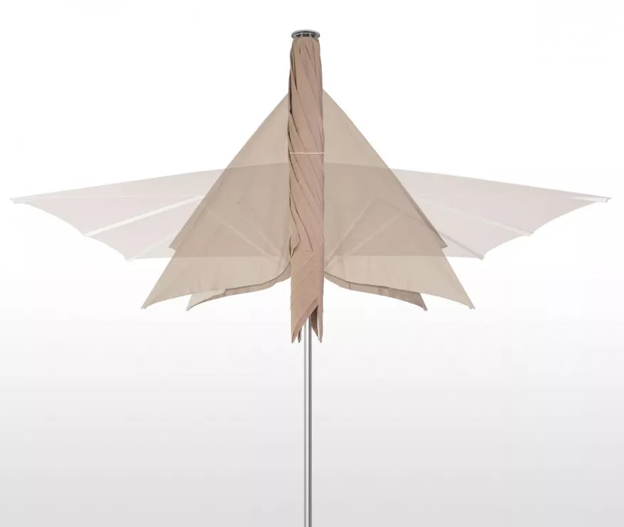 May Sonnenschirm Schattello | rund | 8-Teiler | ohne Volant | versch. Größen