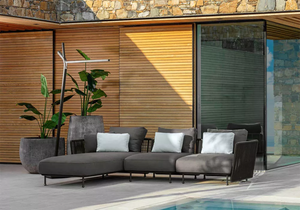 Talenti CORAL Loungesofa Endmodul • inklusive Polster