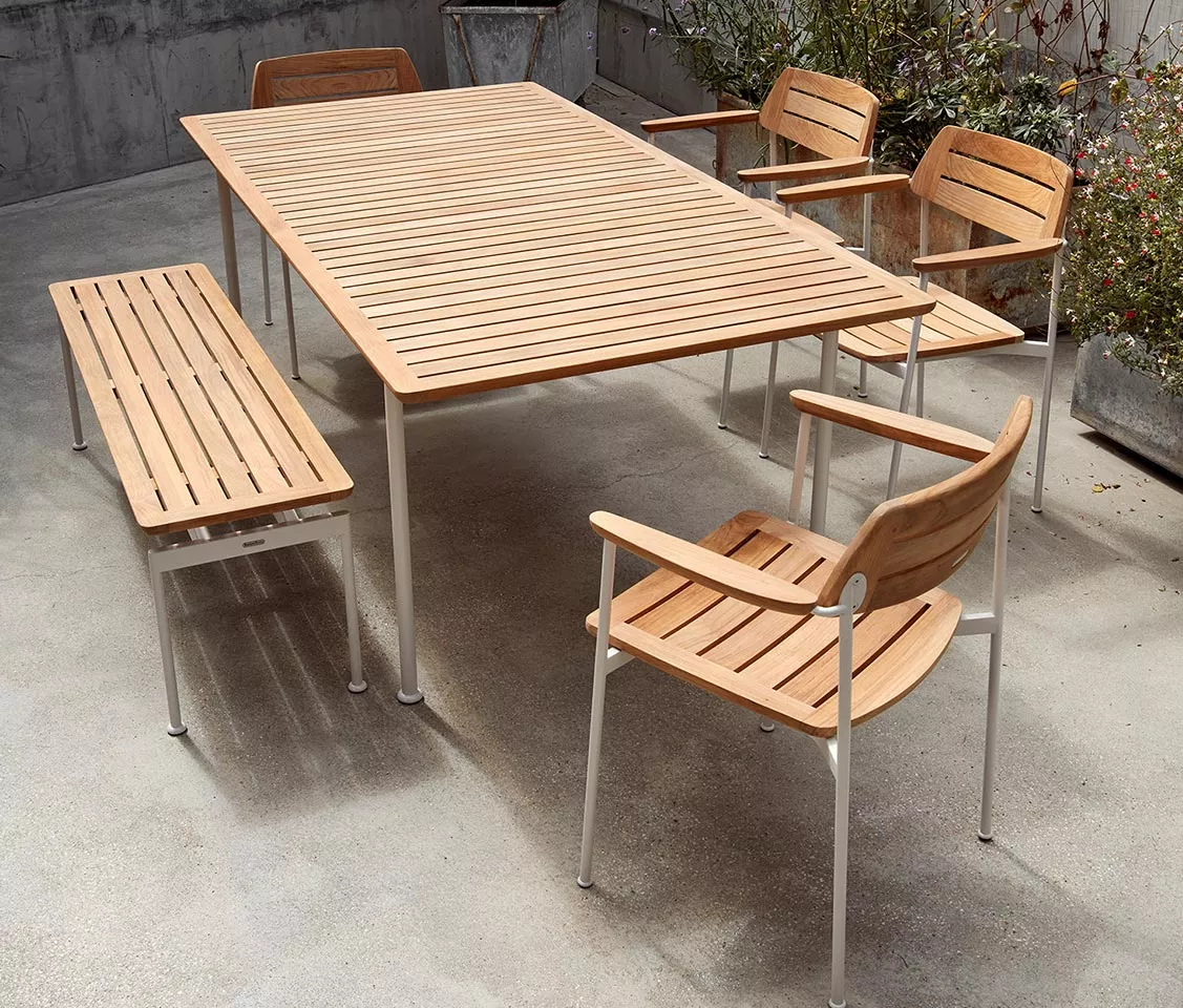 Barlow Tyrie Layout Gartenstuhl • Armlehnstuhl 60 × 53 cm