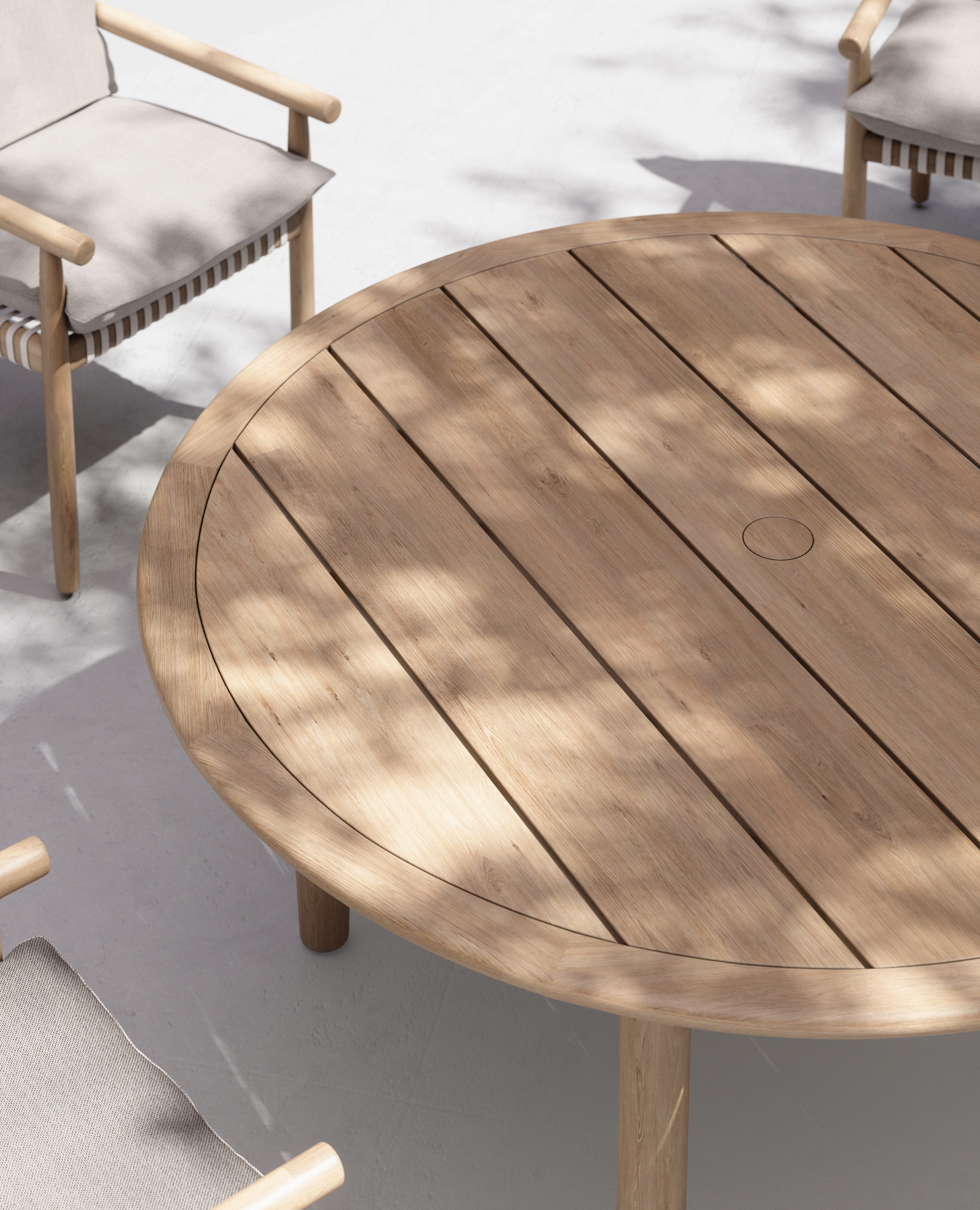 DEDON TIBBO BUNDLE Essgruppe RUND • EXPRESS Lieferung 72h