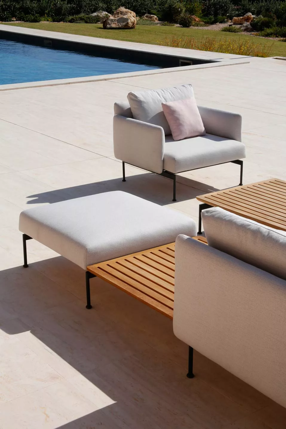 Barlow Tyrie Layout Loungesessel • Gartensessel 96 cm