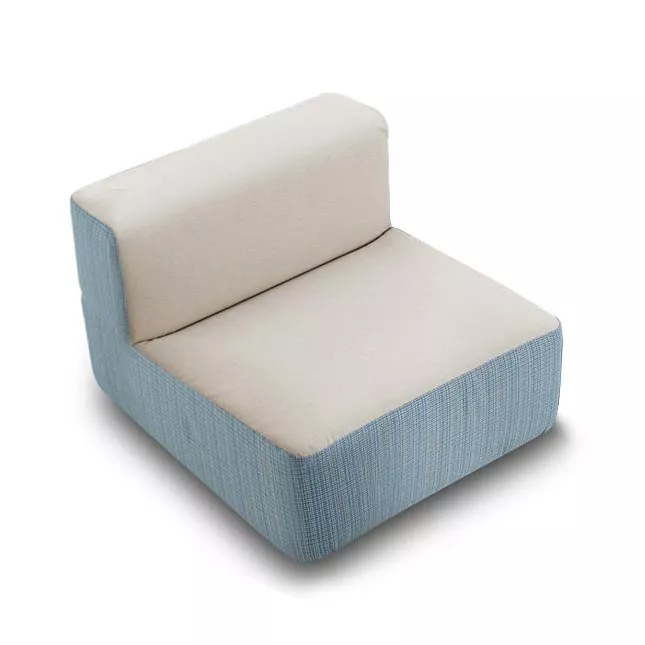 Varaschin Belt Loungesessel (Loungesofa Mittelmodul ZWEIFARBIG) 90 cm  