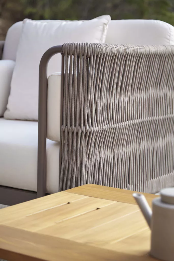 Point Weave Sonnenliege • Gartenliege 78 cm