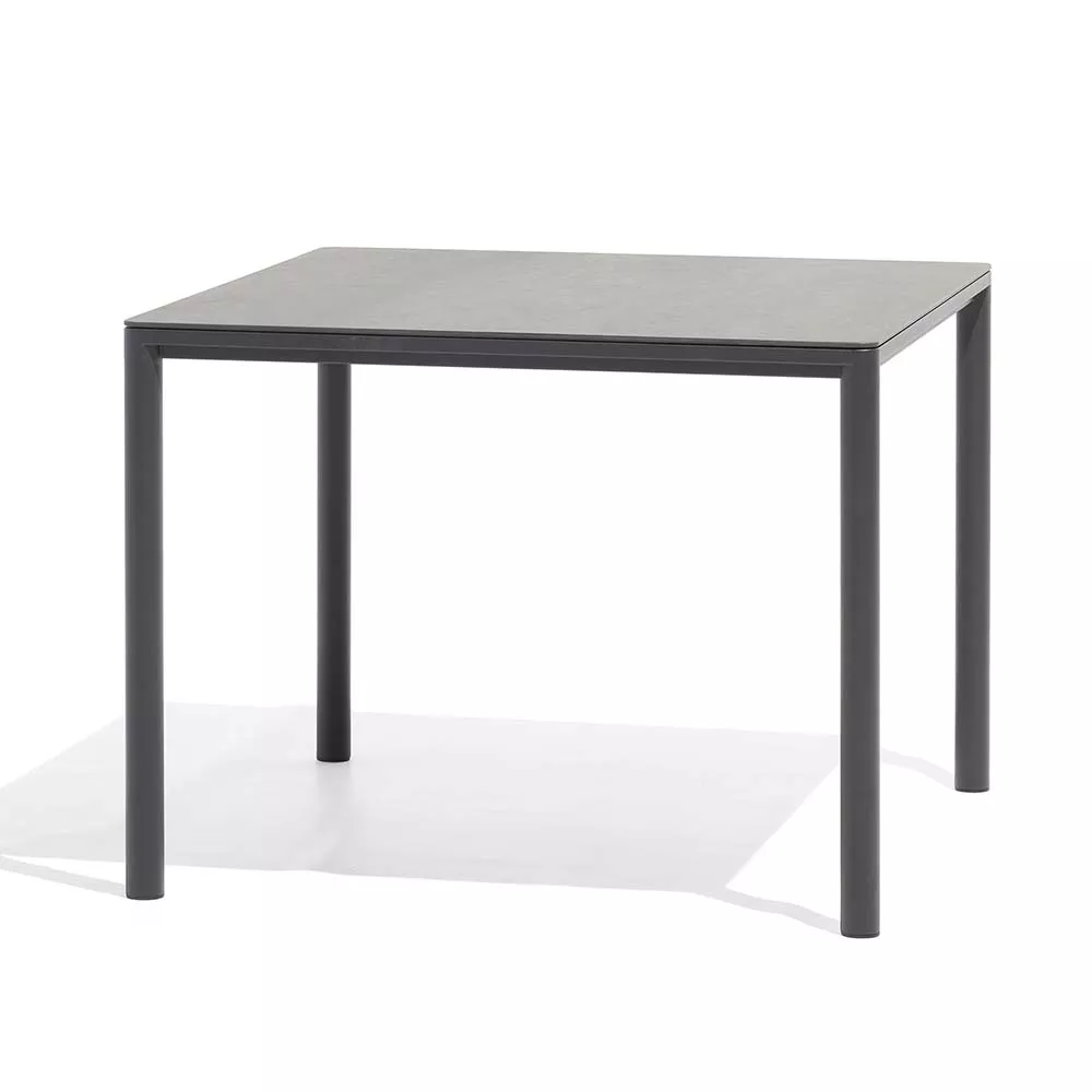 Todus Alca Esstisch, quadratisch 90cm oder 100cm - HPL-Tischplatte