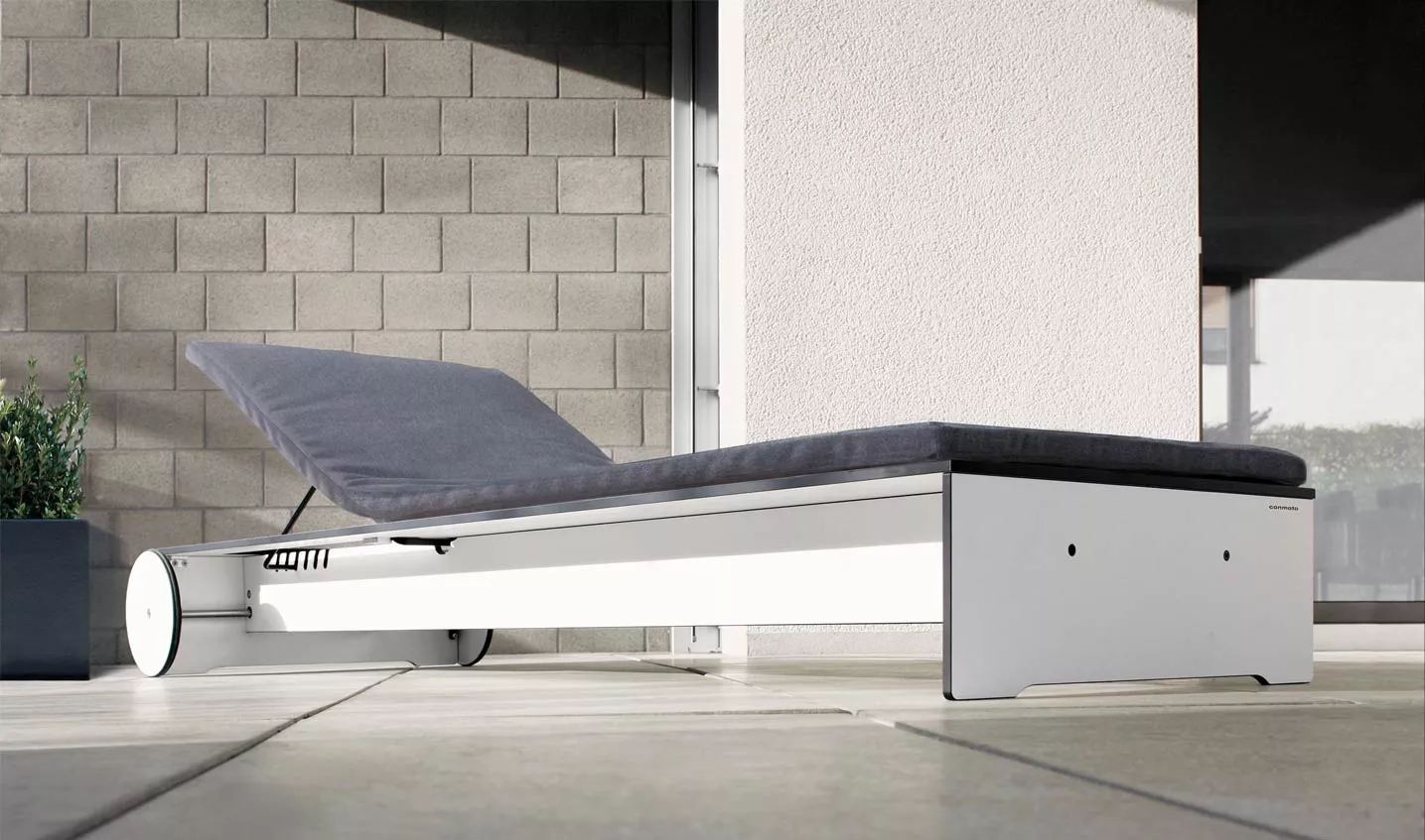 conmoto Riva Sonnenliege • Outdoor Gartenliege 70 × 216 cm 