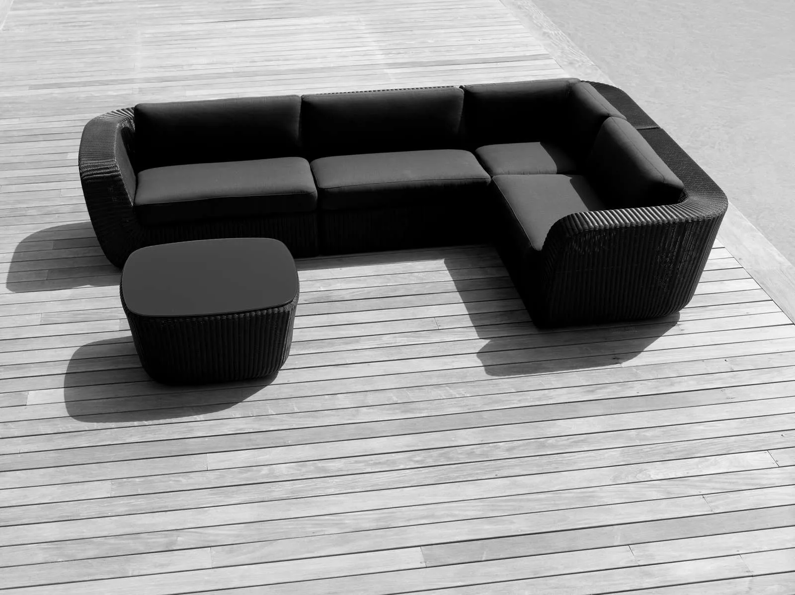 Cane-line Savannah Loungesofa Zweisitzer Modul links 135 cm