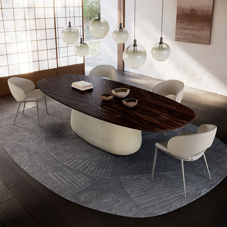 Cattelan Italia BOTERO WOOD Esstisch  •  Holzplatte  •  verschiedene Varianten