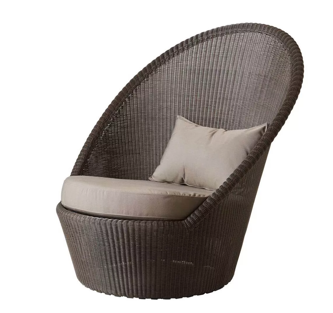 Cane-line Kingston Loungesessel Hochlehner 92 cm