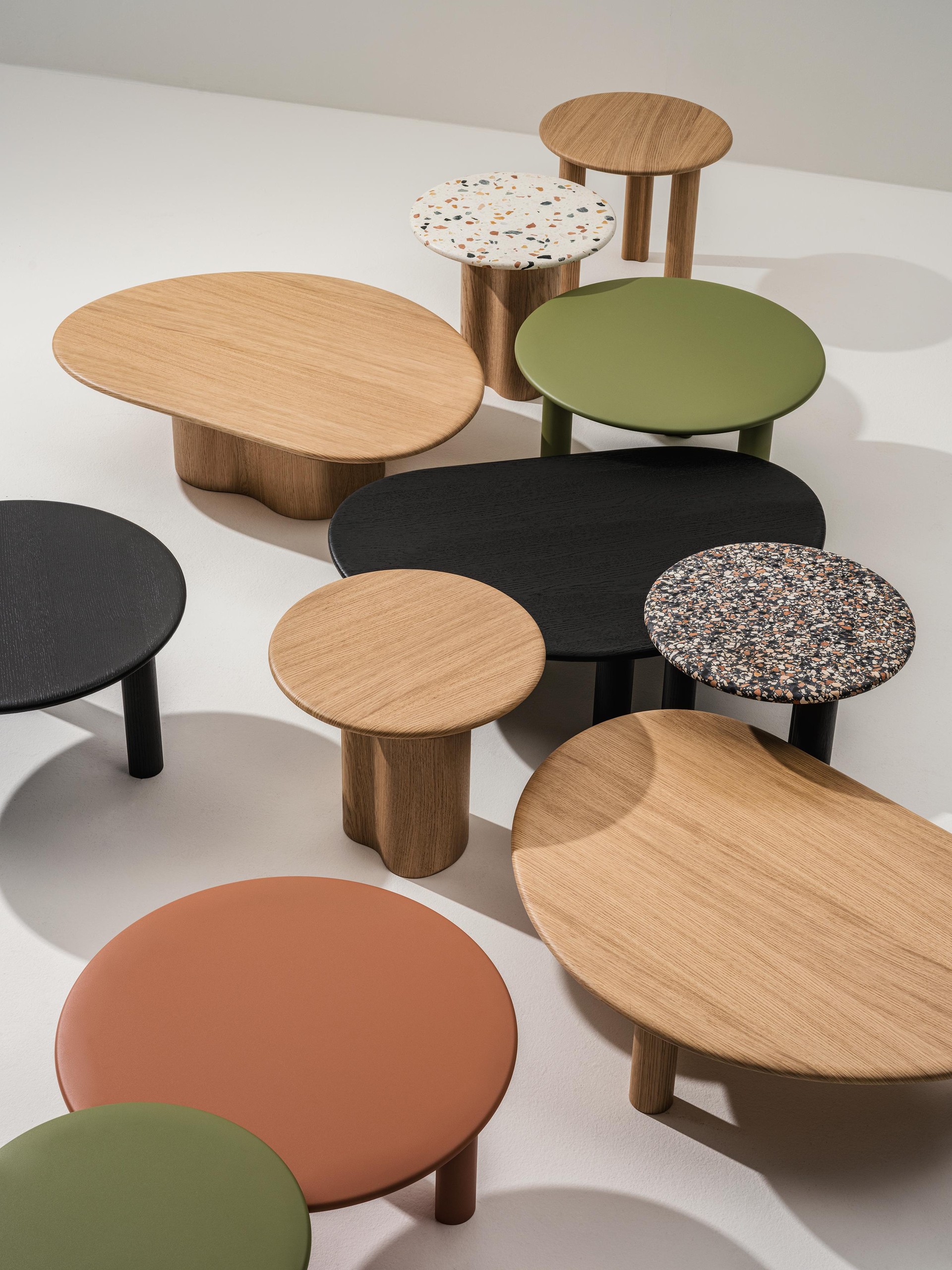 arper GHIA Beistelltisch | Tischplatte Eiche