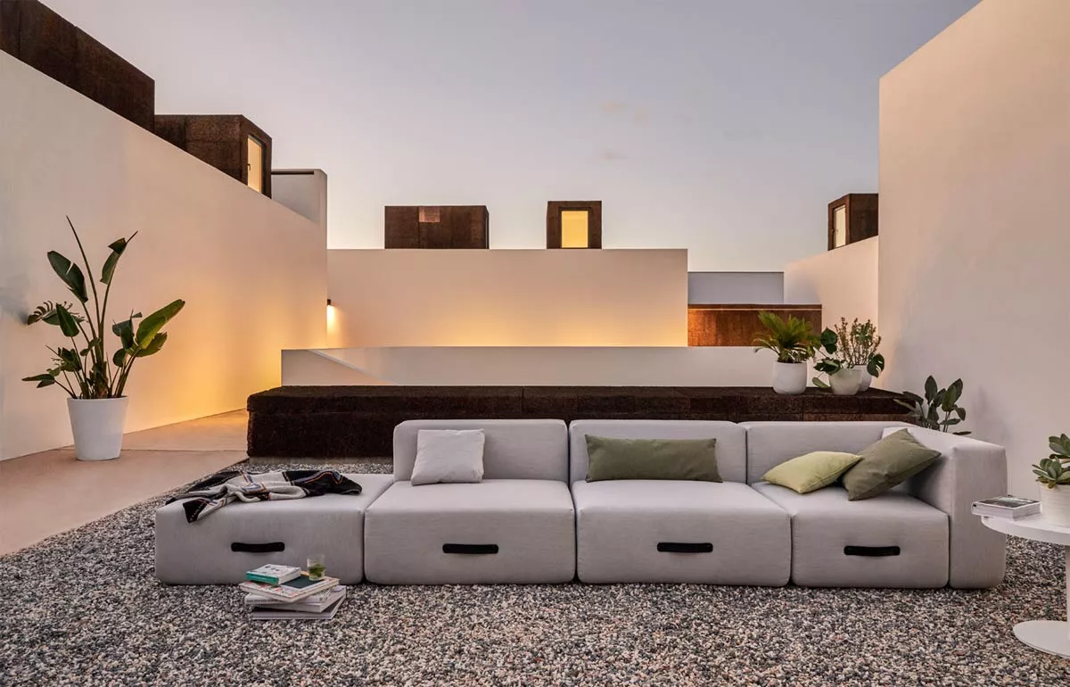 Conmoto Miami Loungesessel • Gartensessel 123 × 92 cm 