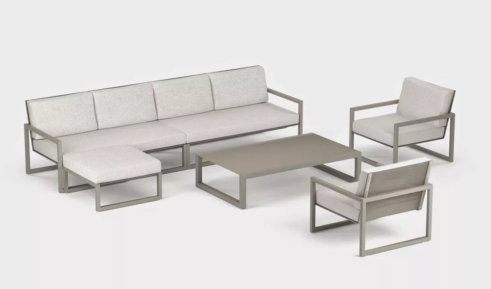 Royal Botania Ninix 3-er Loungesofa 233 cm 