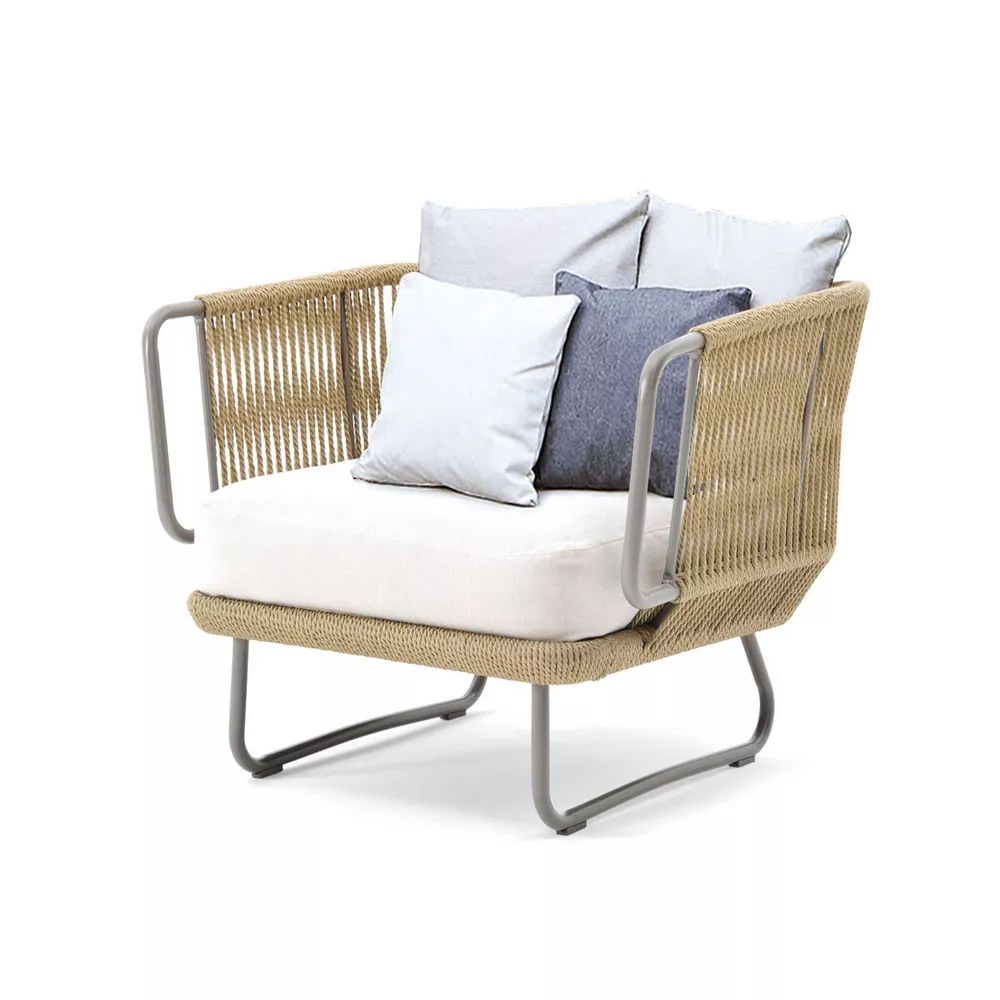 Varaschin Babylon Loungesessel 92 cm inkl. Kissen Set