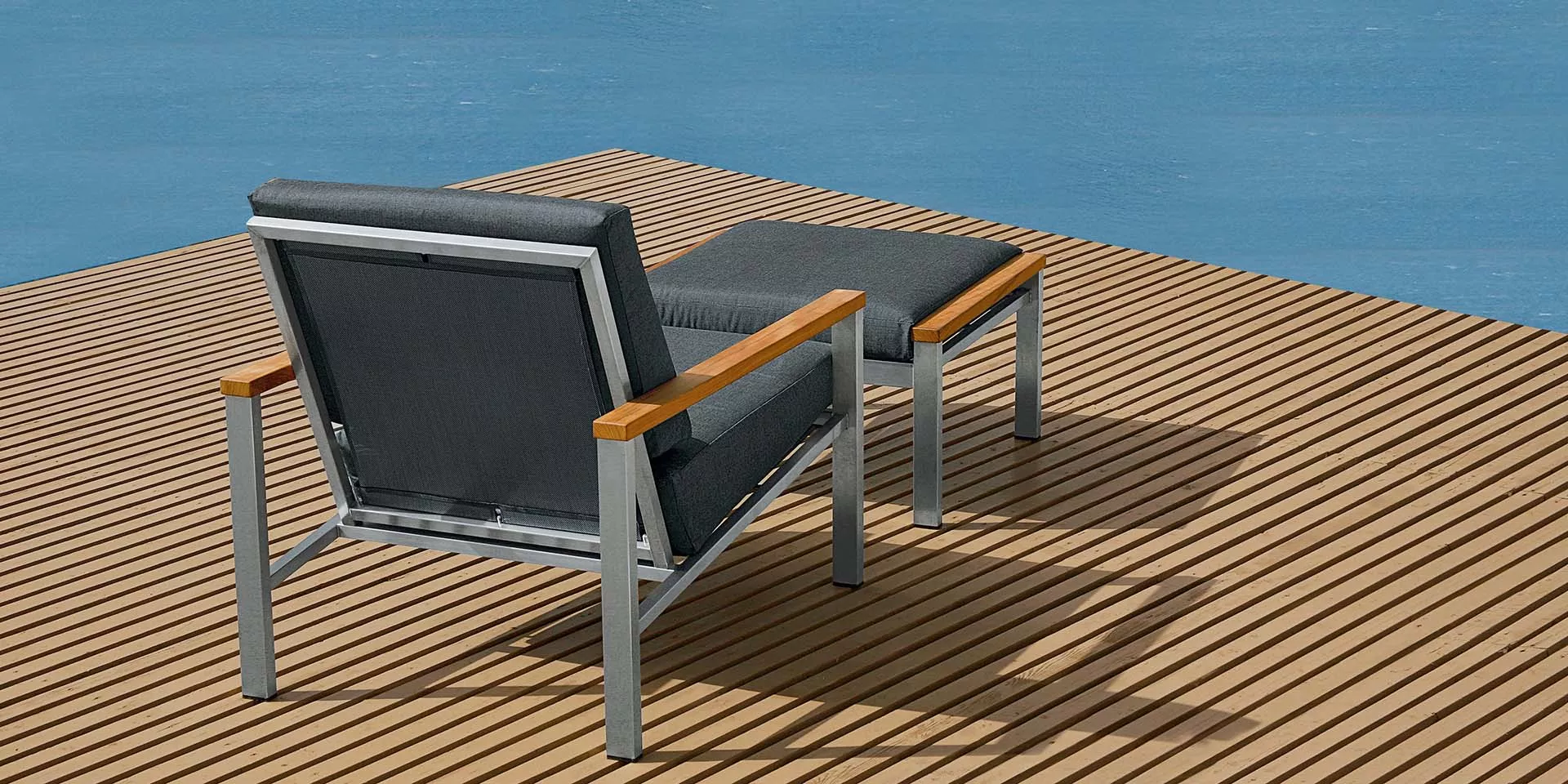 Barlow Tyrie Equinox Edelstahl-Loungesessel