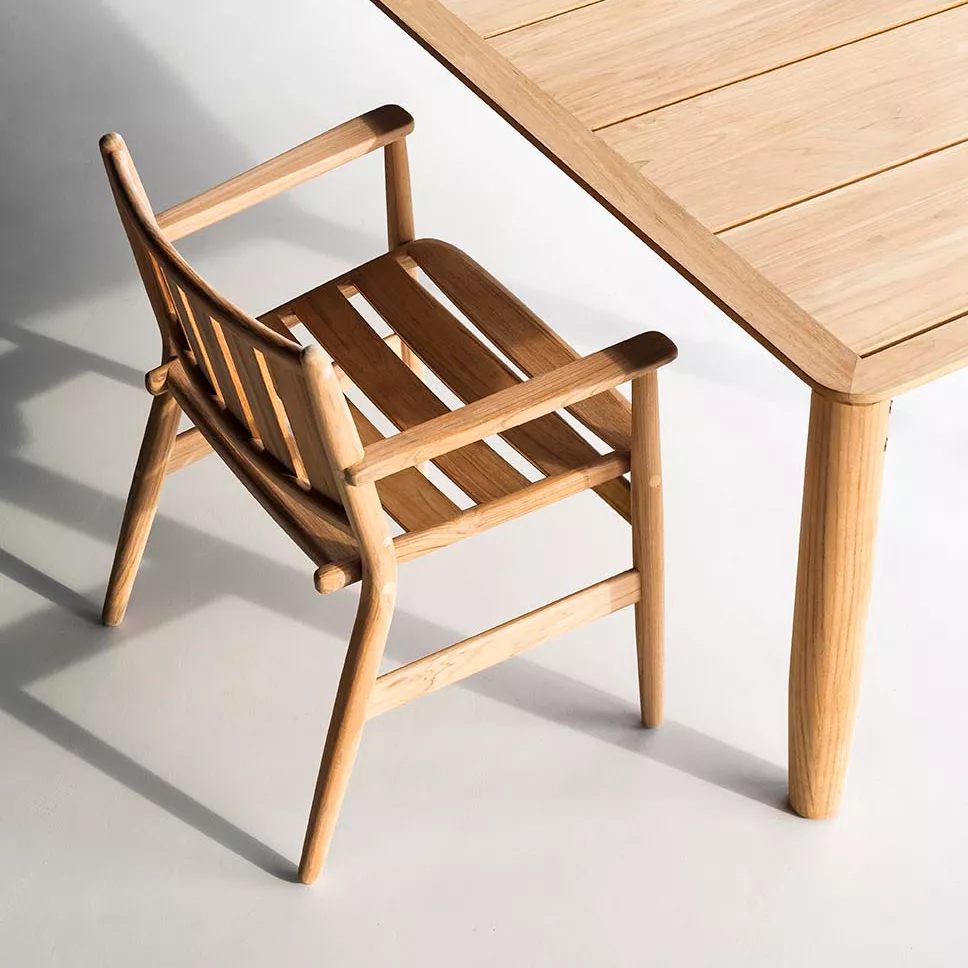 Roda Levante Tisch 220cm aus Teakholz