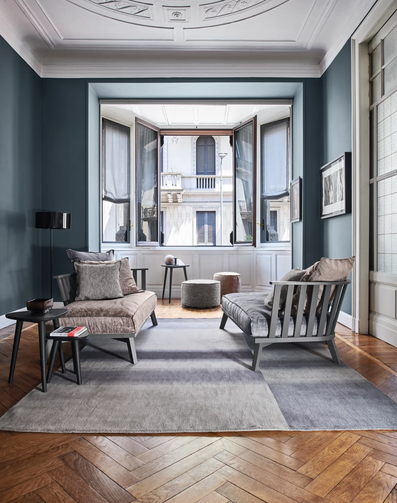 Gervasoni Brick Polster Hocker | Ø45 x 50cm 