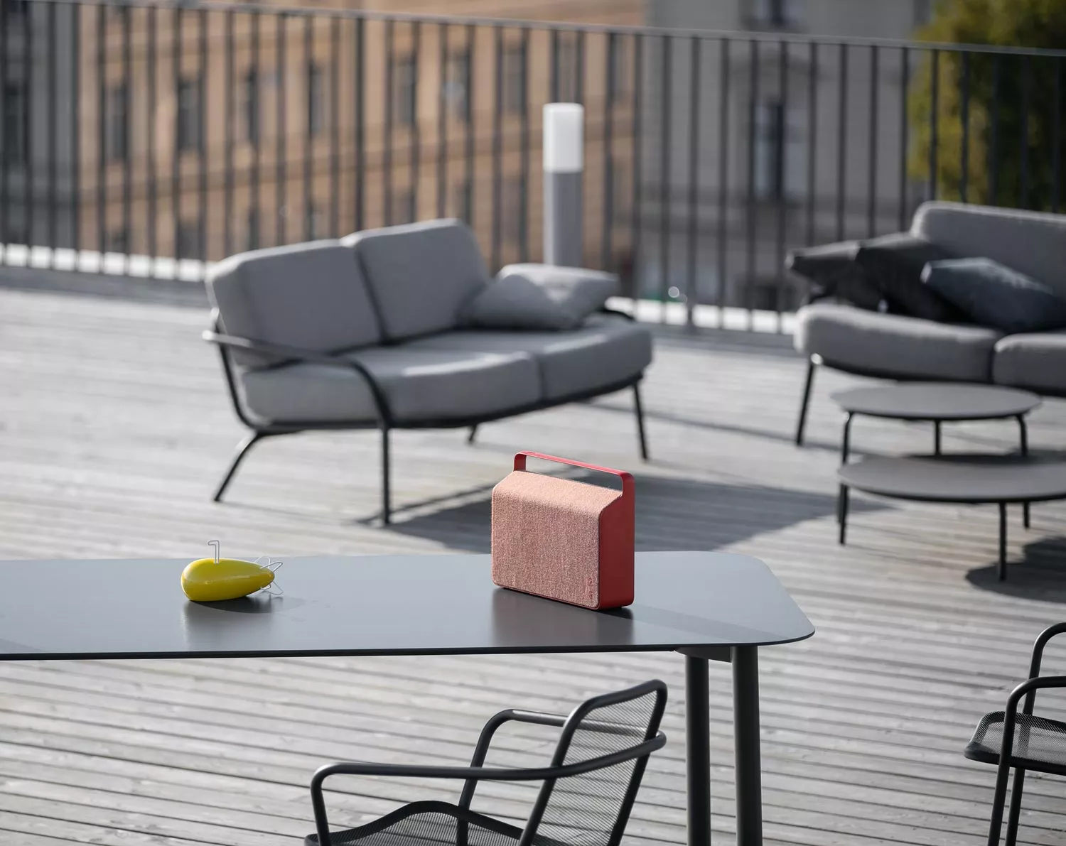 Todus Starling Gartenhocker • Loungehocker 68 cm