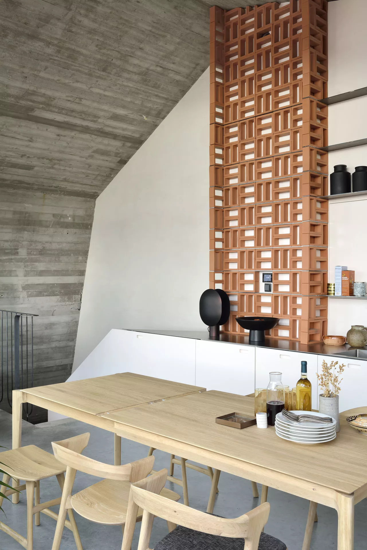 Ethnicraft - BOK Ausziehbarer Esstisch | Eiche - verschiedene Größen