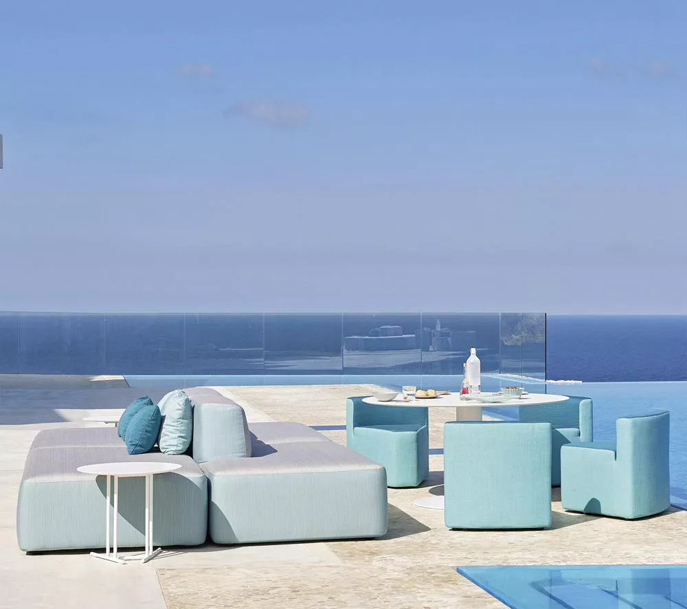 Varaschin Belt Loungesessel (EINFARBIG) Ø 90 cm 