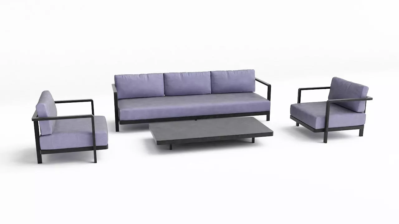 Royal Botania Red Label • Alura Lounge Ecksofa 01 • 245 cm rechts/links