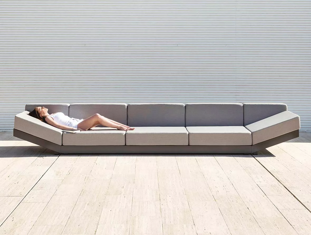 Calma Alat Alu Loungesofa 450 cm