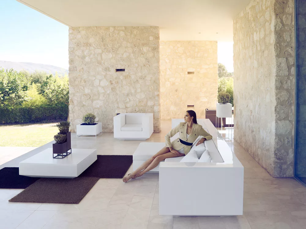 Vondom Vela Sofa, Mittelmodul