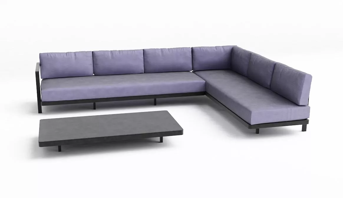 Royal Botania Red Label • Alura Lounge Ecksofa 02 • 250 cm rechts/links