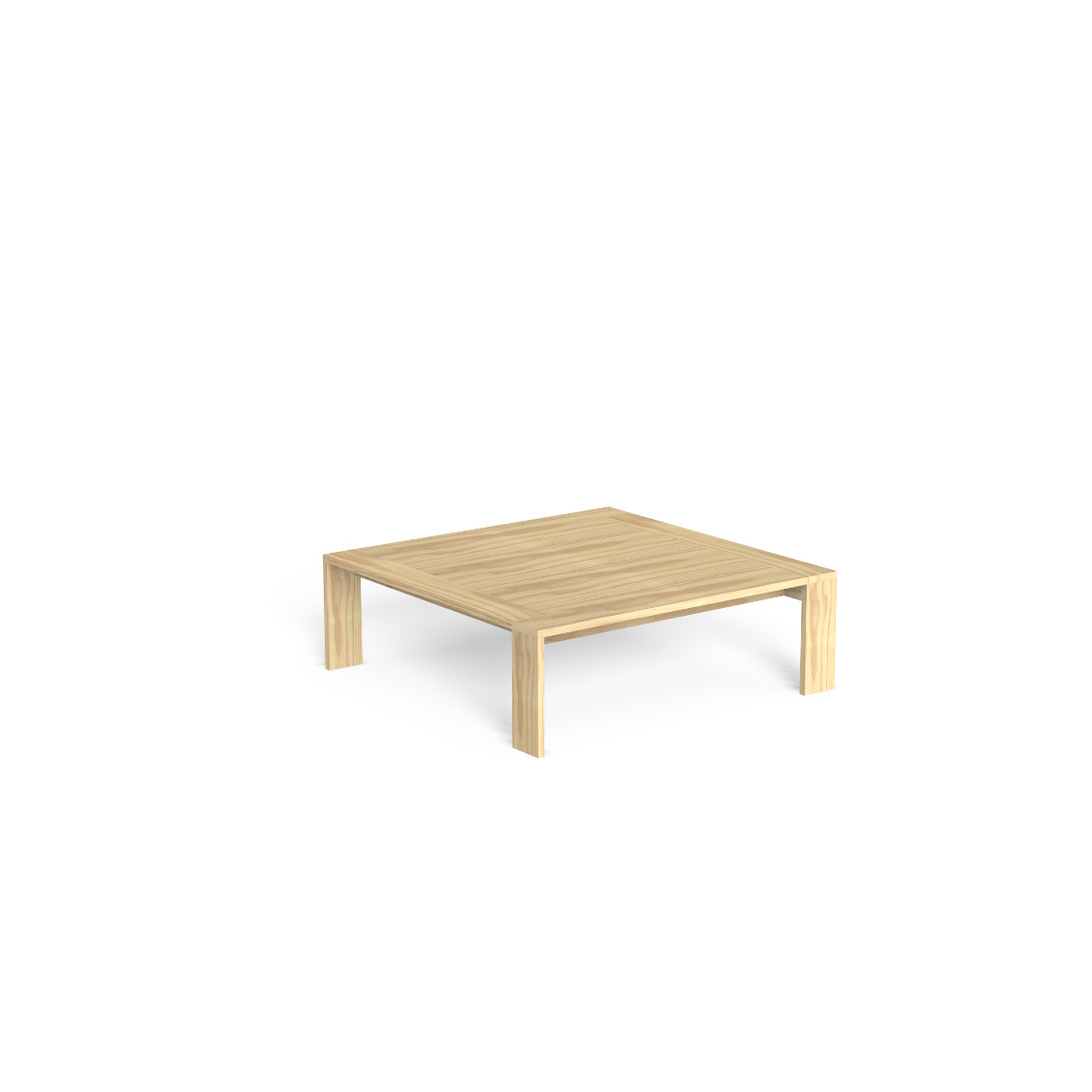 Talenti ARGO Beistelltisch 107x107cm aus Accoya-Holz