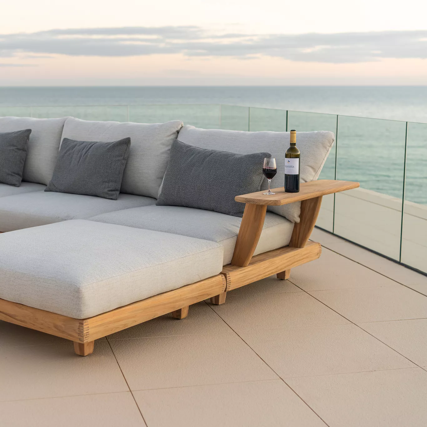 Alexander Rose Sorrento Ottoman