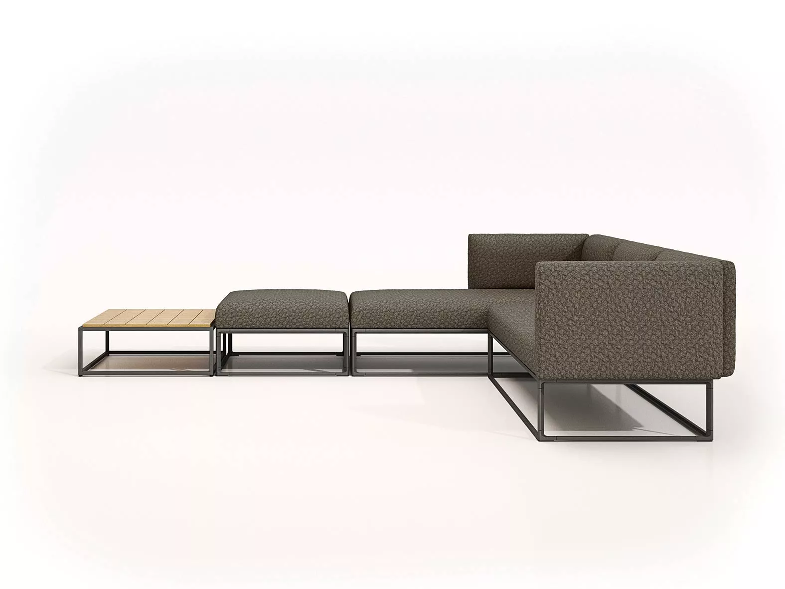 Gloster Maya Loungehocker • Loungemodul 75 cm