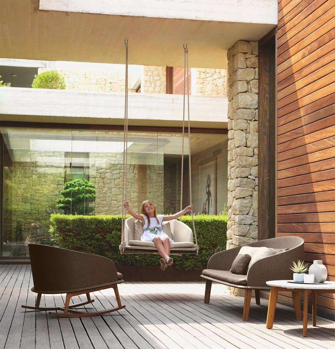 Talenti CLEO Gartenstuhl 60 cm • inklusive Polster