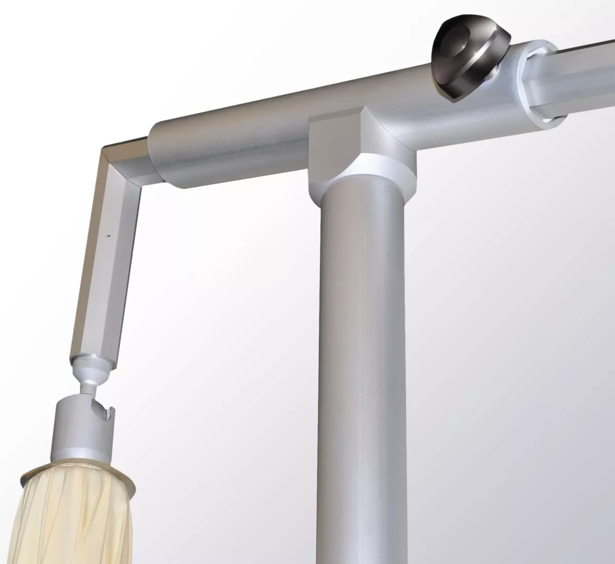 May Sonnenschirm Dacapo DG/DK | quadratisch | 8-Teiler | 260 x 260 cm