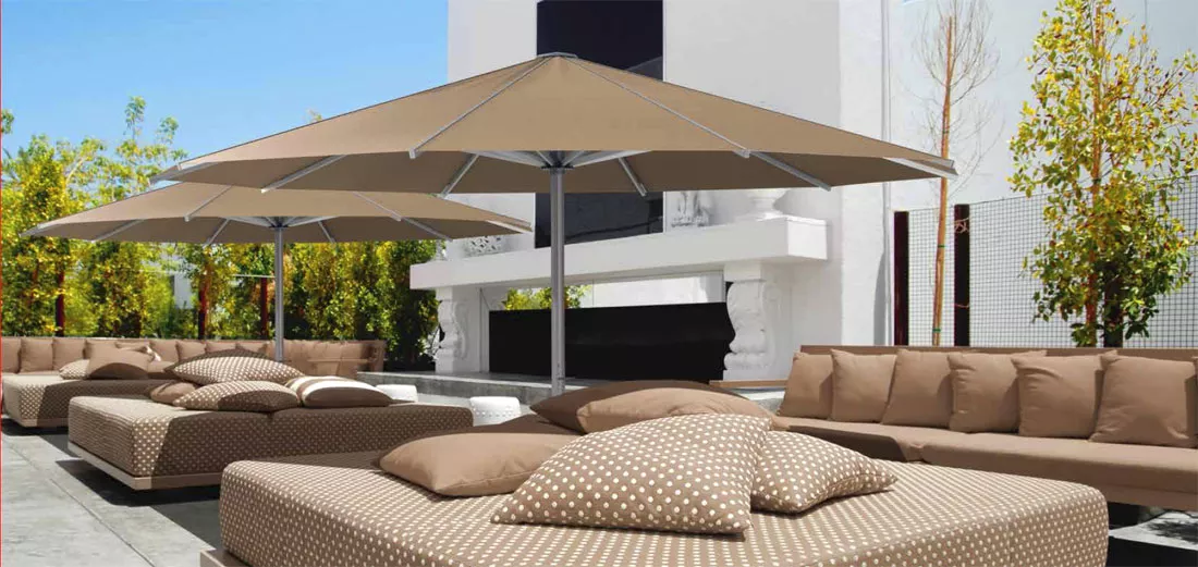 Glatz Gastronomie Sonnenschirm Palazzo Royal E 700 × 600 cm