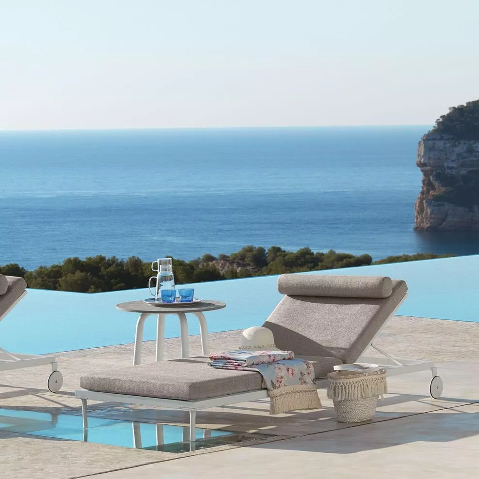 Talenti CLEO Alu Sonnenliege 81 cm • Gartenliege 