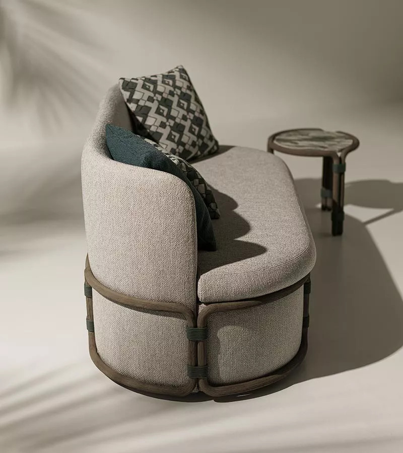 Ethimo Rotin Dekokissen 50 x 30 cm