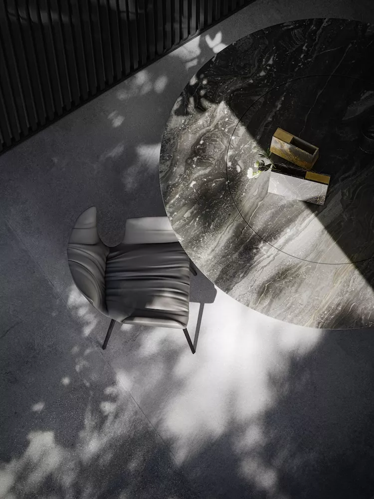 DRAENERT DEXTER Stuhl Leder/Stoff • Gestell Stahl • verschiedene Größen