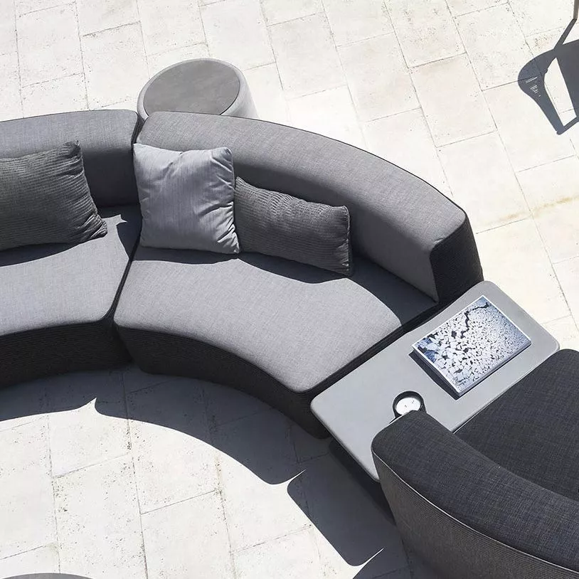 Varaschin Belt Loungesessel (EINFARBIG) Ø 90 cm 