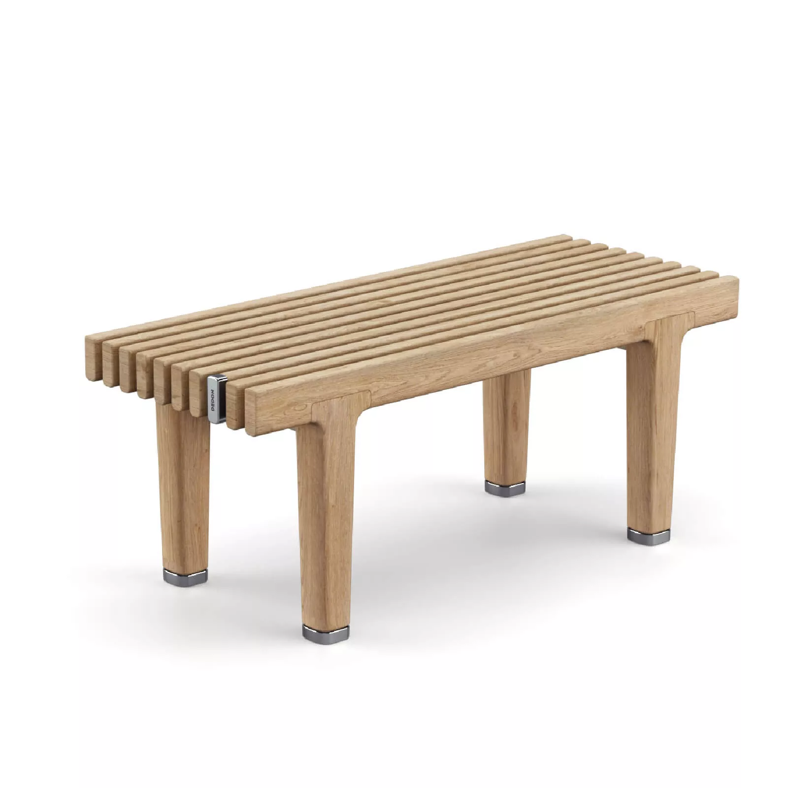 Dedon Sealine Bank aus Holz ohne Hintergrund