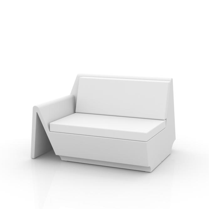 Vondom Rest Gartensofa Endmodul rechts 116 × 105 cm