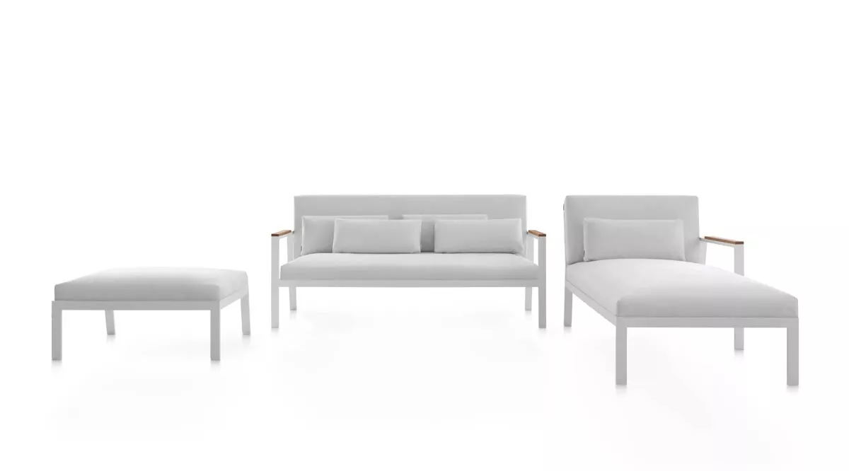 GANDIA BLASCO Timeless Sonnenliege • Chaiselongue 70 × 200 cm