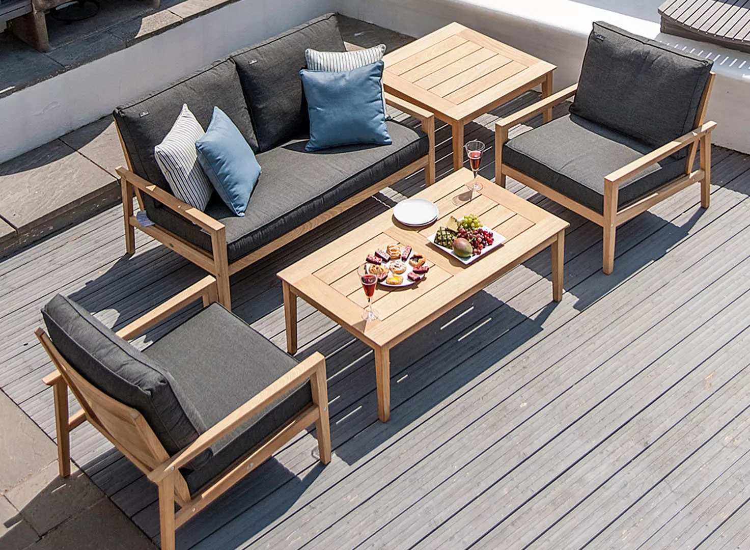 Alexander Rose Roble • Loungetisch 80 cm