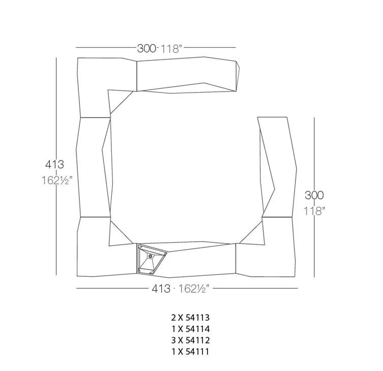 Vondom Faz Bartheke Eckmodul