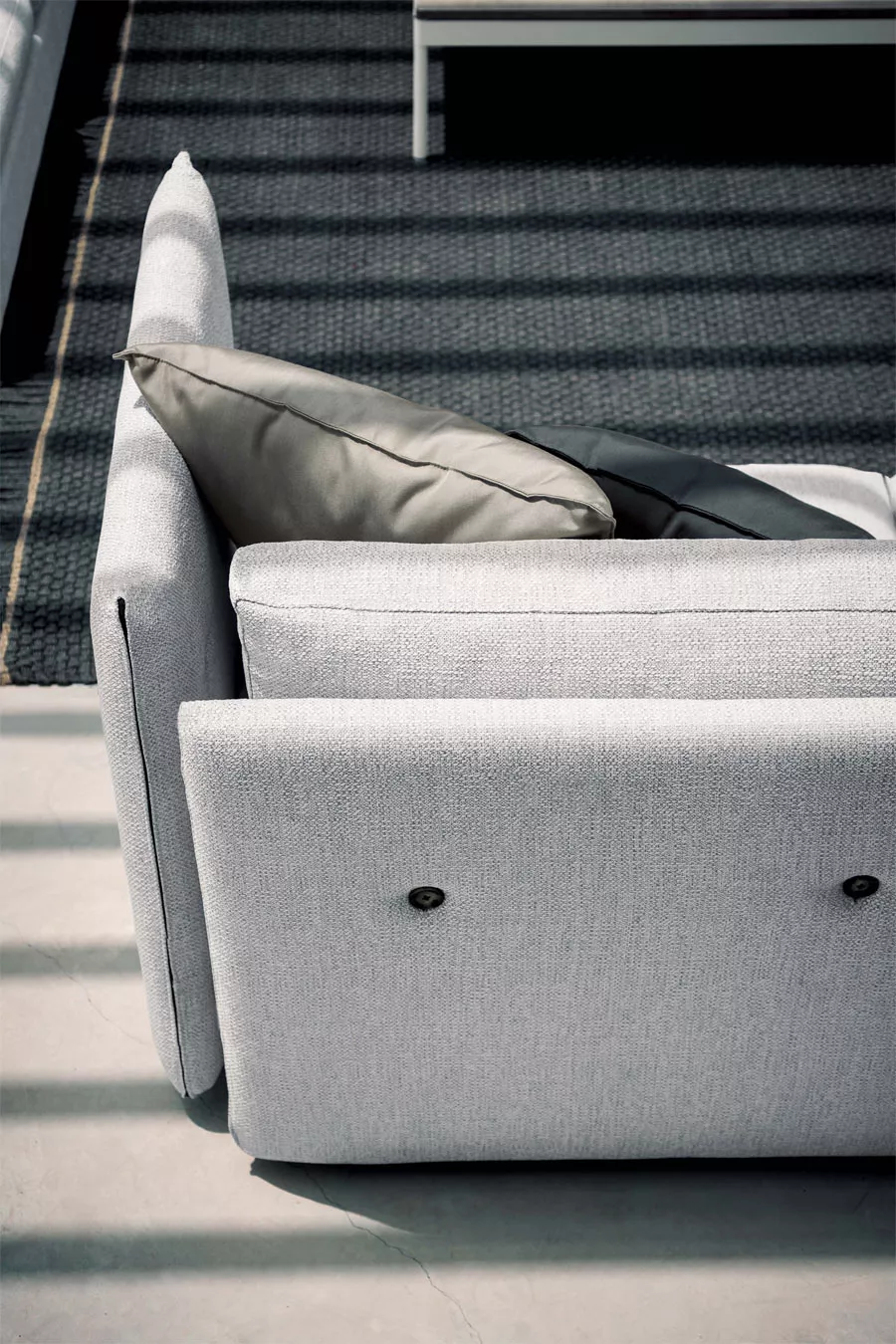 Roda Double Gartenhocker rund • Pouf 032 Ø 90 cm