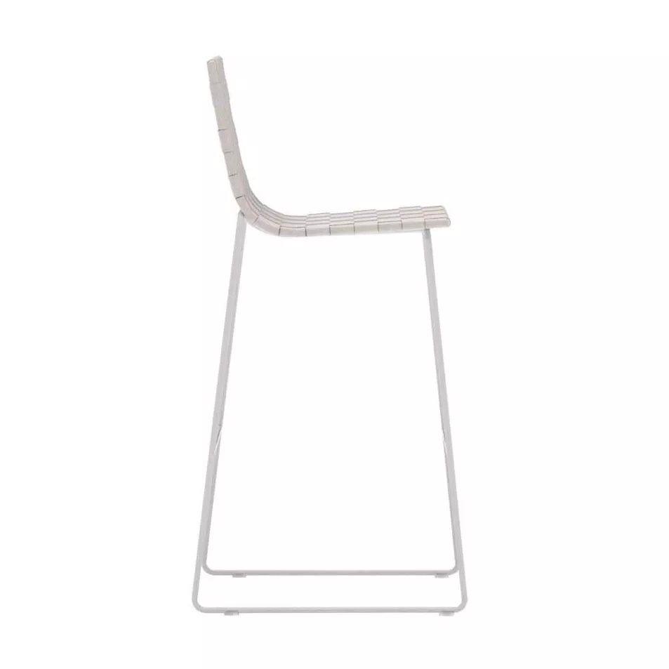 Andreu World Trenza Barstuhl • Barhocker mit Kufengestell