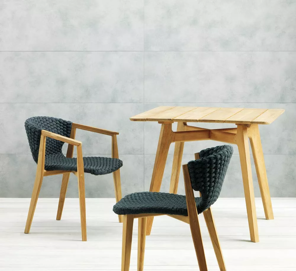 Ethimo Knit Esstisch | 90 x 90 cm