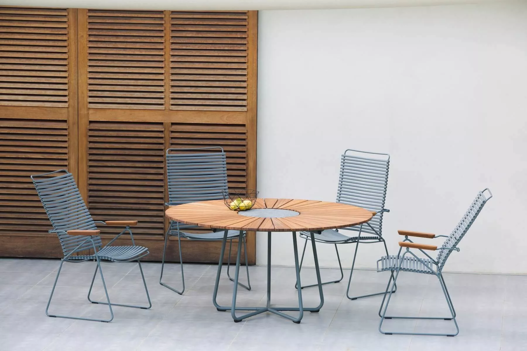 HOUE CLICK Gartenstuhl • Armlehnstuhl Hochlehner