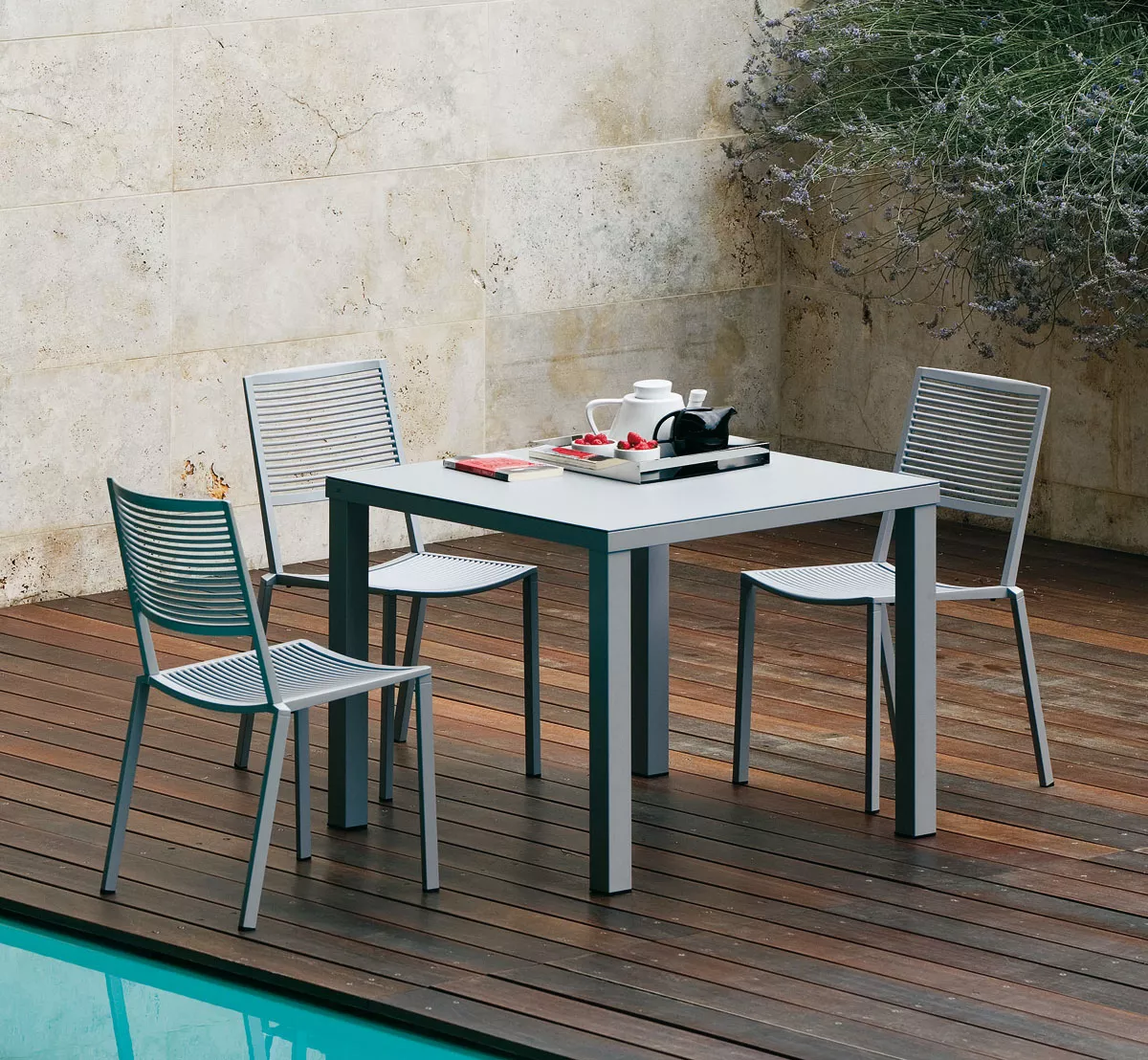 Fast Omnia | Easy Gartentisch | 90 x 90 cm