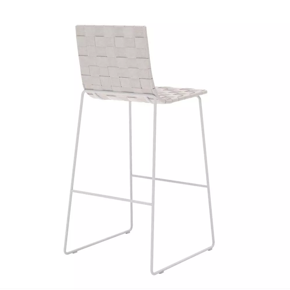 Andreu World Trenza Barstuhl • Barhocker mit Kufengestell