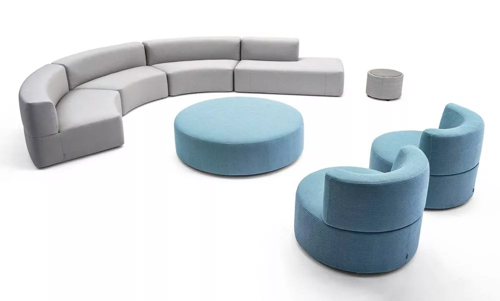 Varaschin Belt Loungesessel (EINFARBIG) Ø 90 cm 