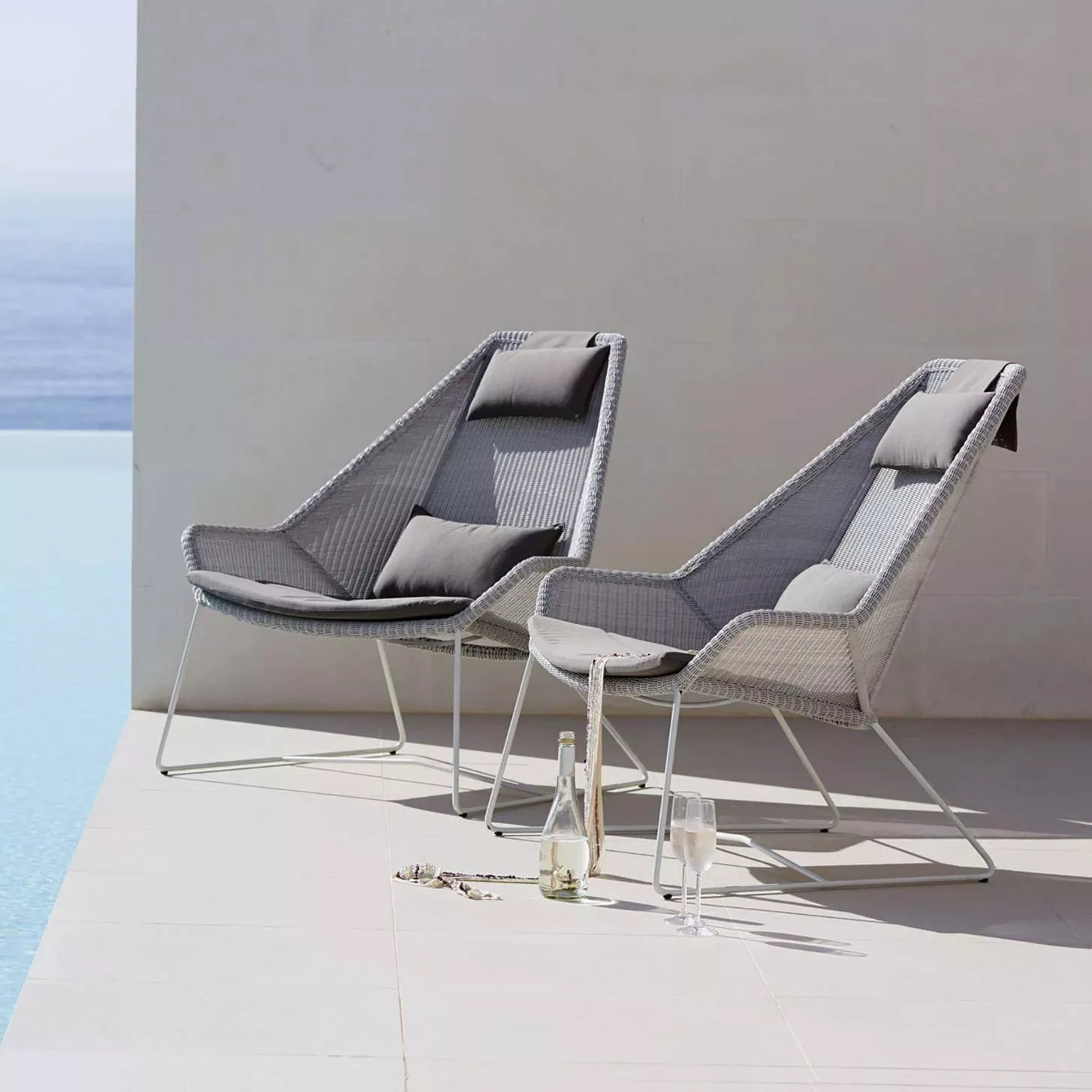 Cane-line Breeze Fußhocker | Gartenhocker